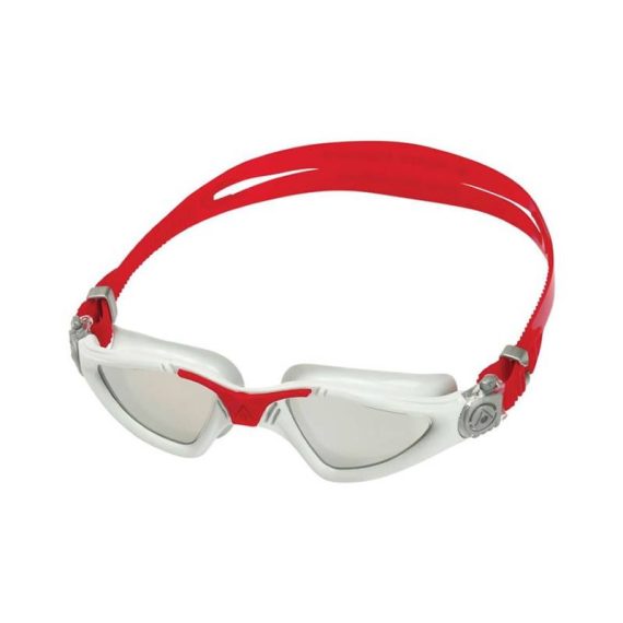 aquasphere gafas kayenne rojo titanium espejo plata